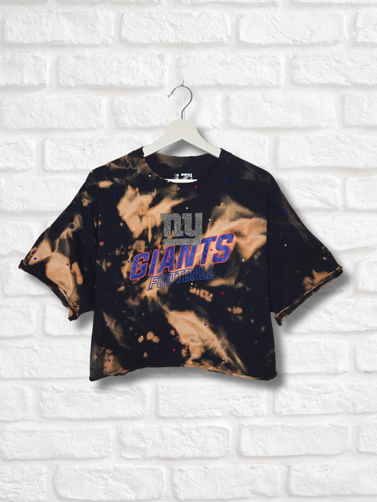 New York Giants Crop Tee