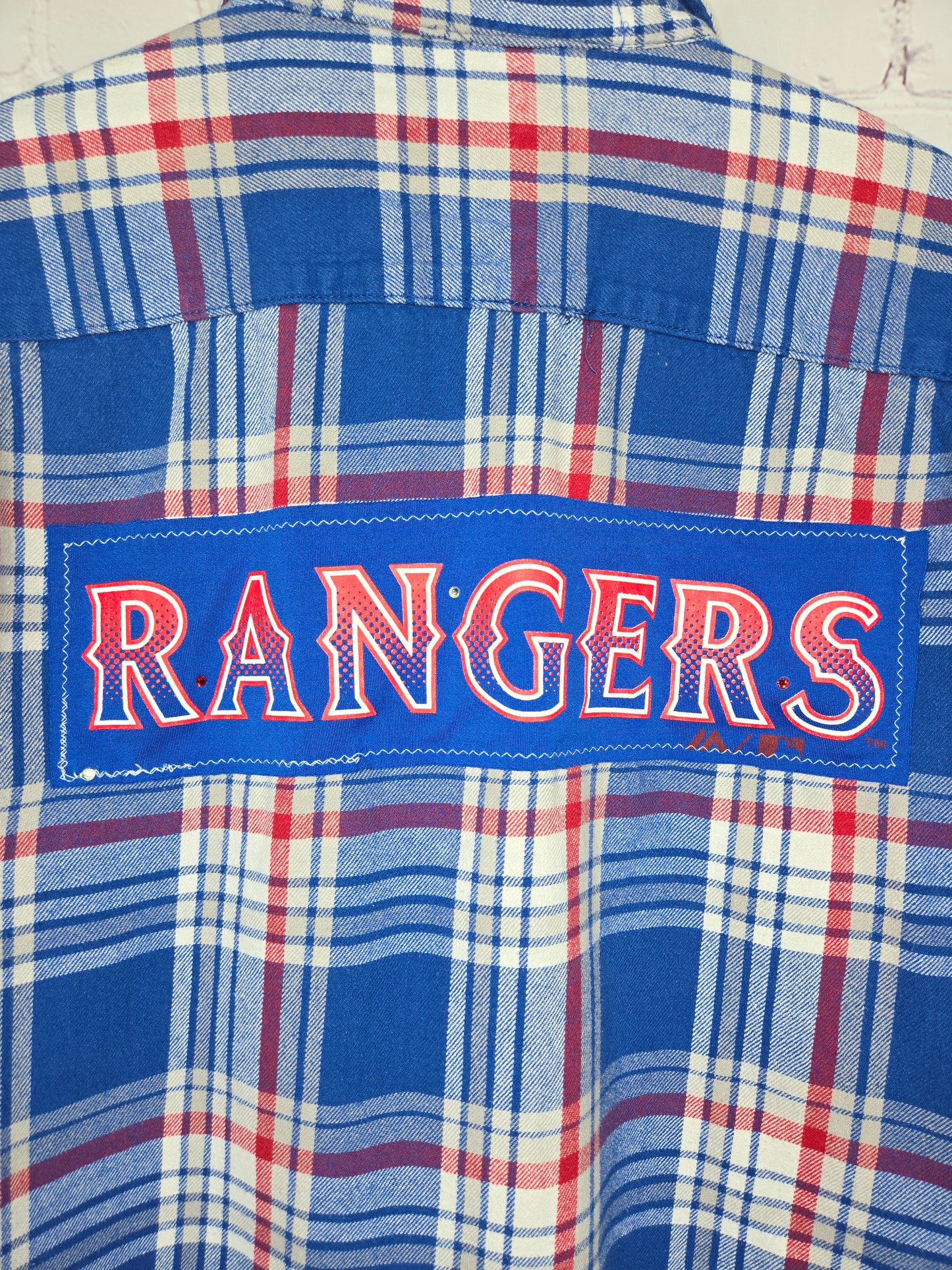 Texas Rangers Crop Flannel