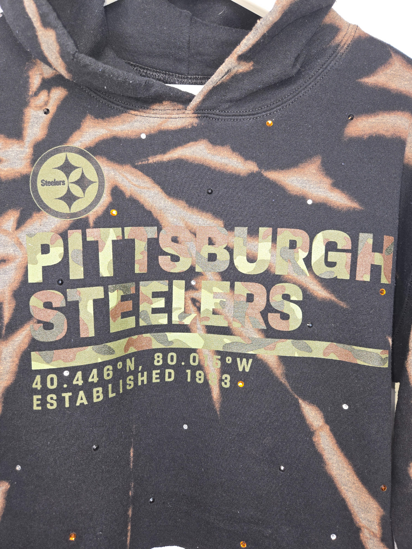 Pittsburgh Steelers Crop Hoodie