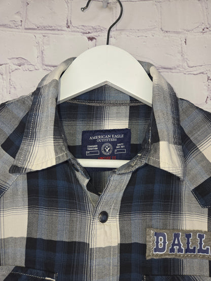Dallas Cowboys Crop Flannel