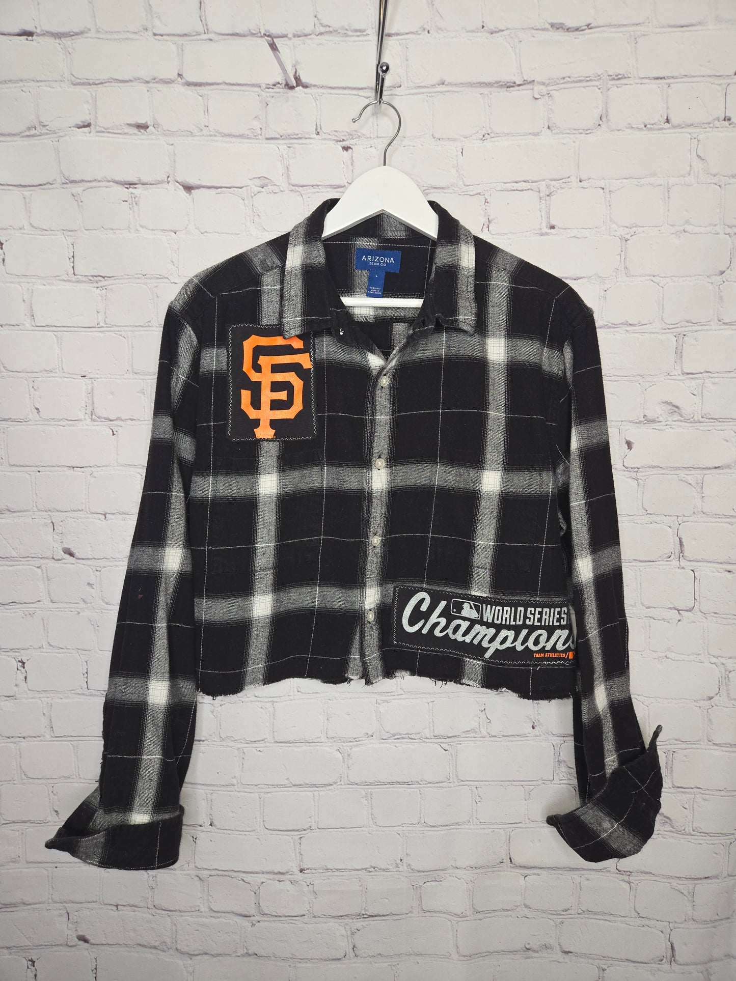 San Francisco Giants Crop Flannel