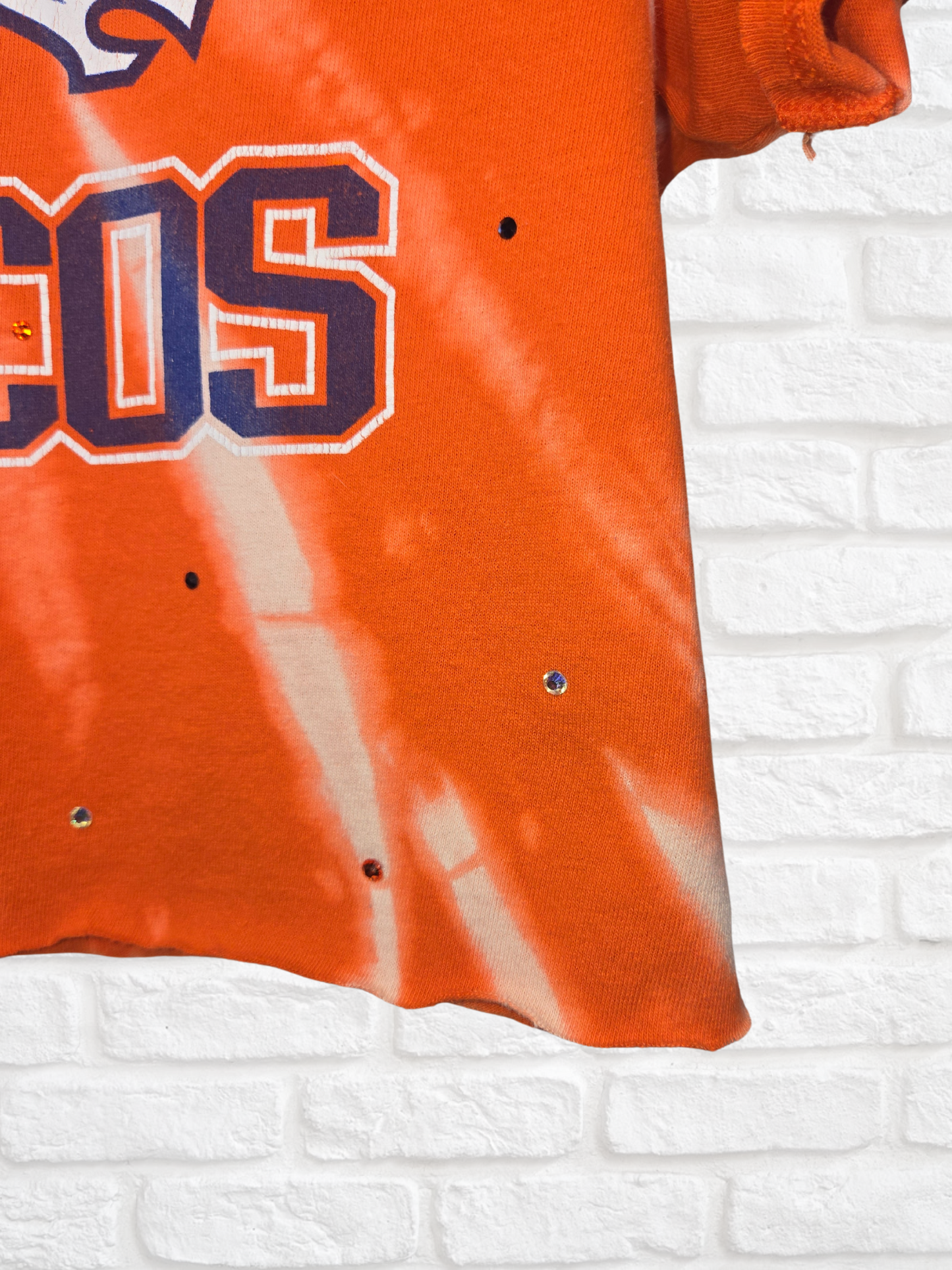 Denver Broncos Crop Tee