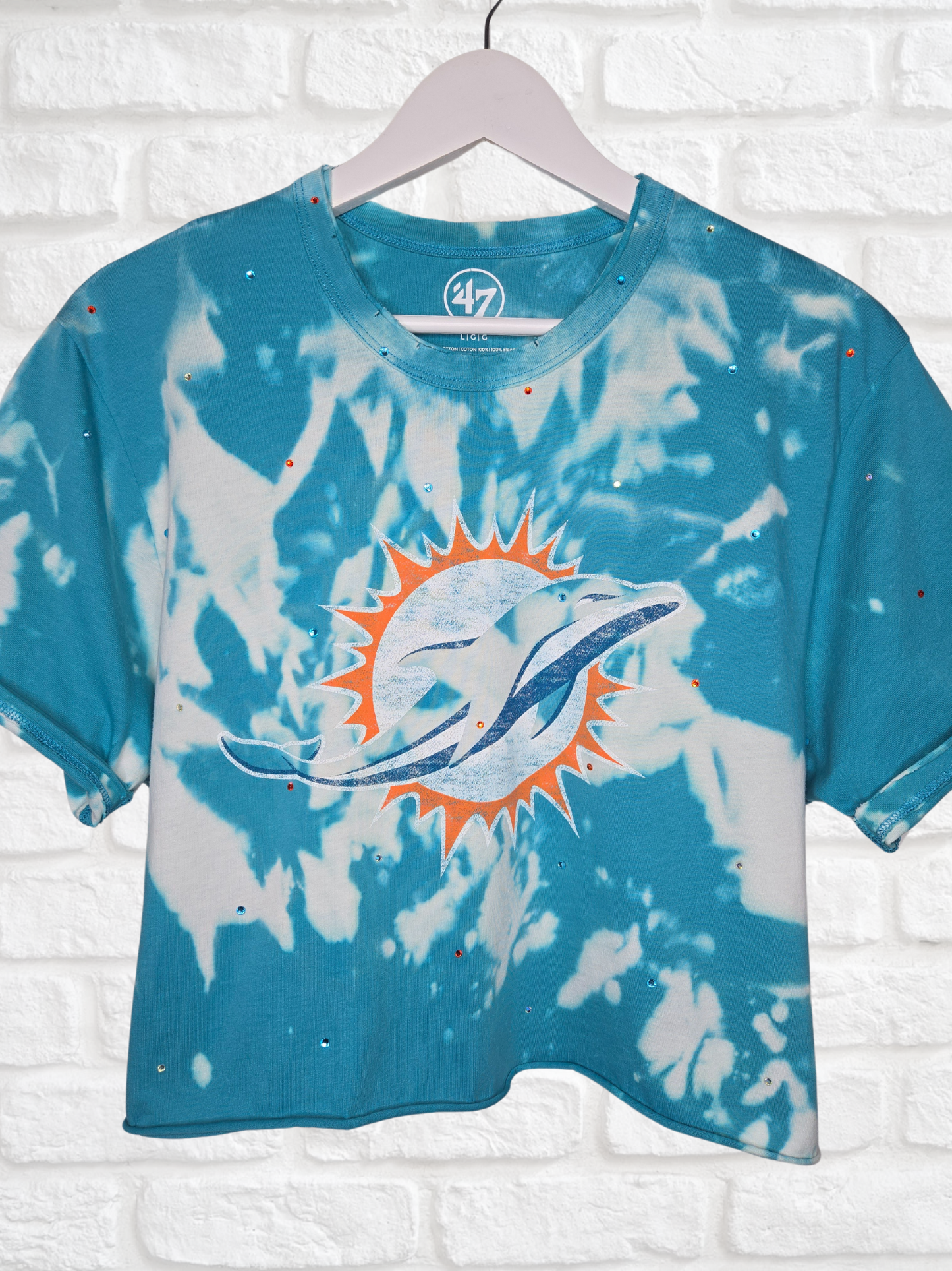 Miami Dolphins Crop Tee