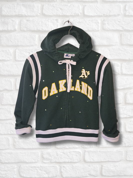 Athletics Crop Pullover Hoodie