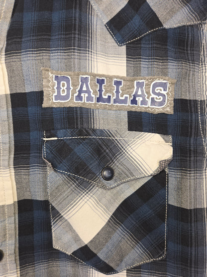 Dallas Cowboys Crop Flannel
