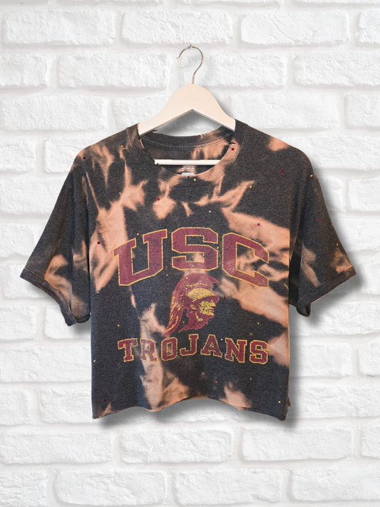 USC Trojans Crop Top