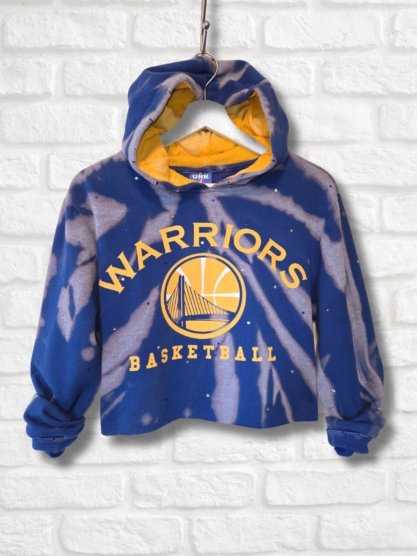 Golden State Warriors Crop Hoodie