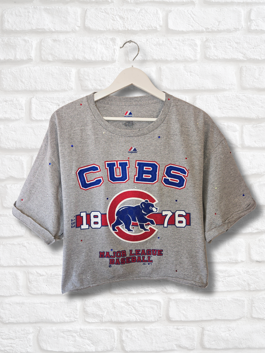 Chicago Cubs Crop Top