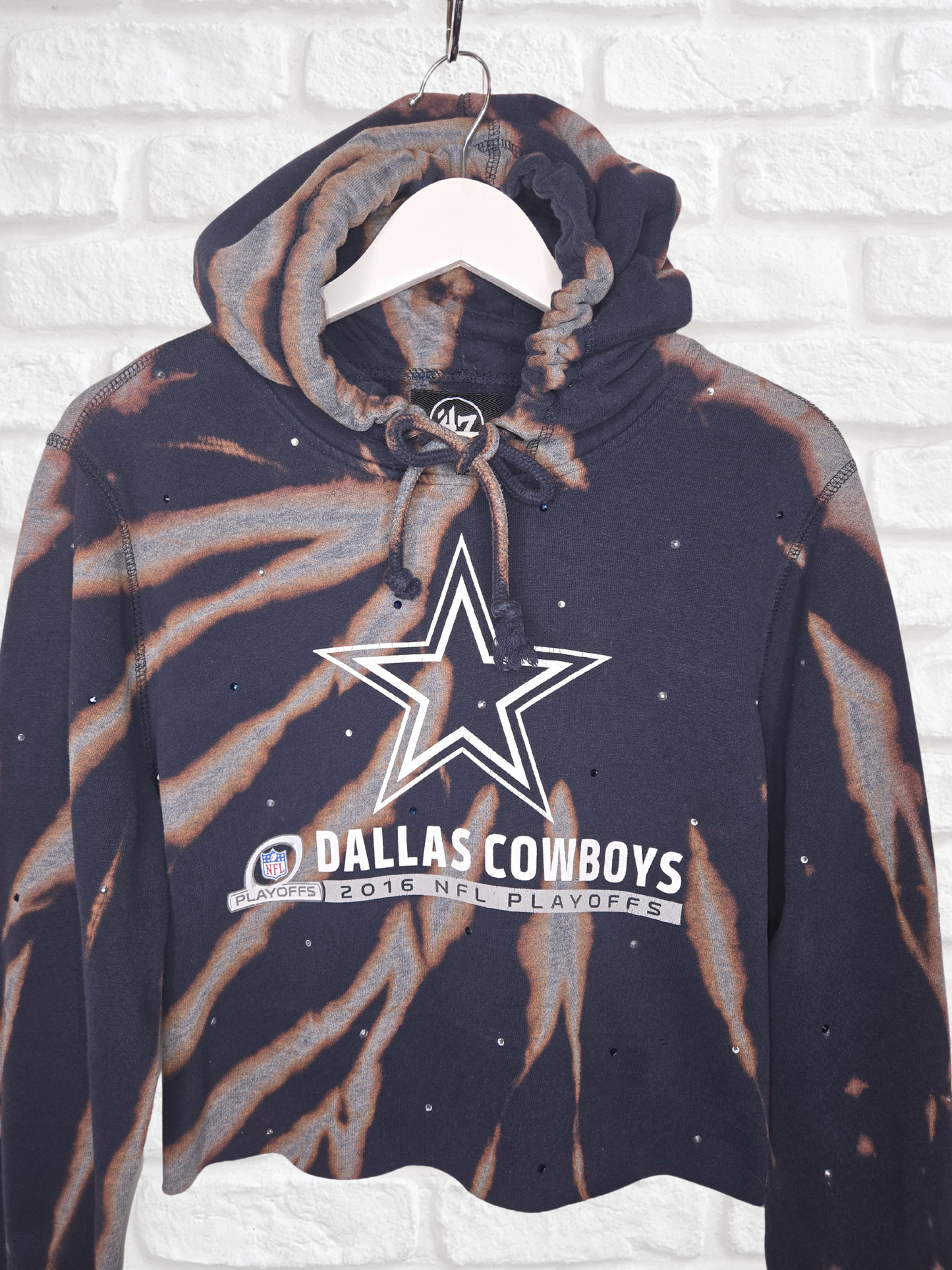 Dallas Cowboys Crop Hoodie