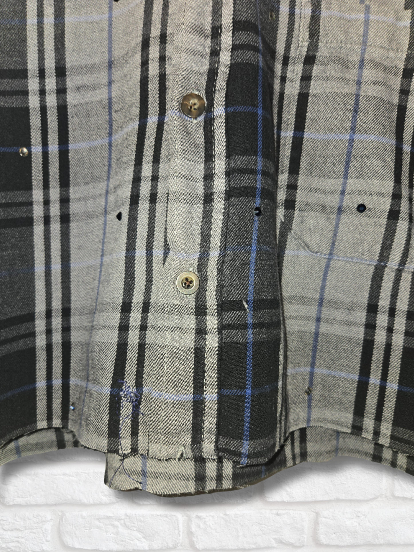 New York Yankees Rhinestone Crop Flannel