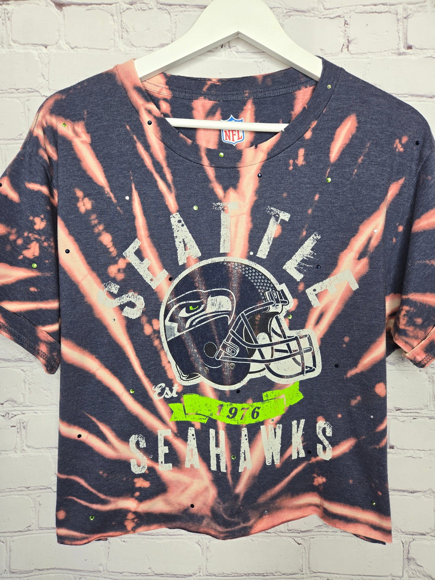 Seattle Seahawks Crop Tee