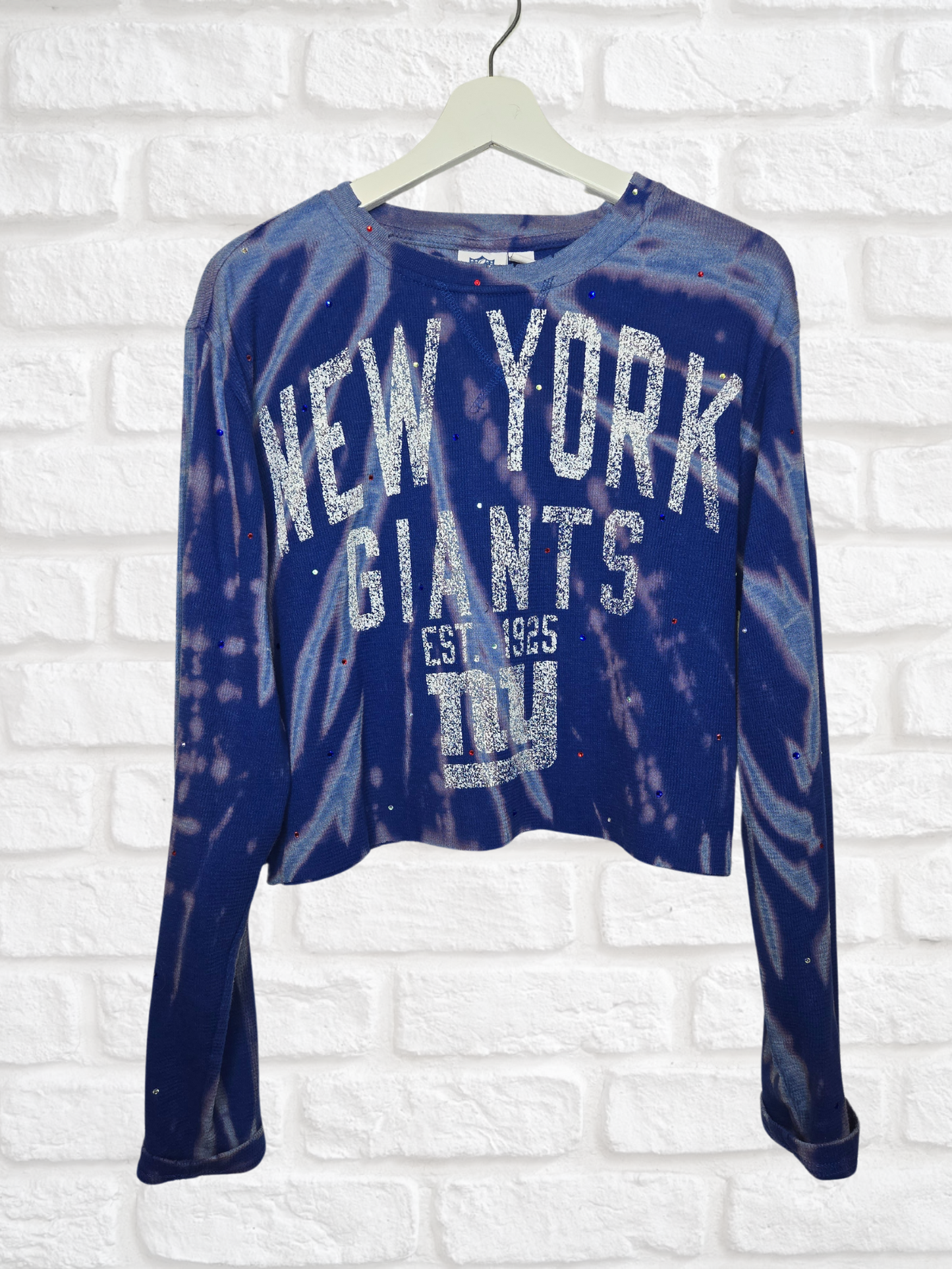 New York Giants Crop Tee