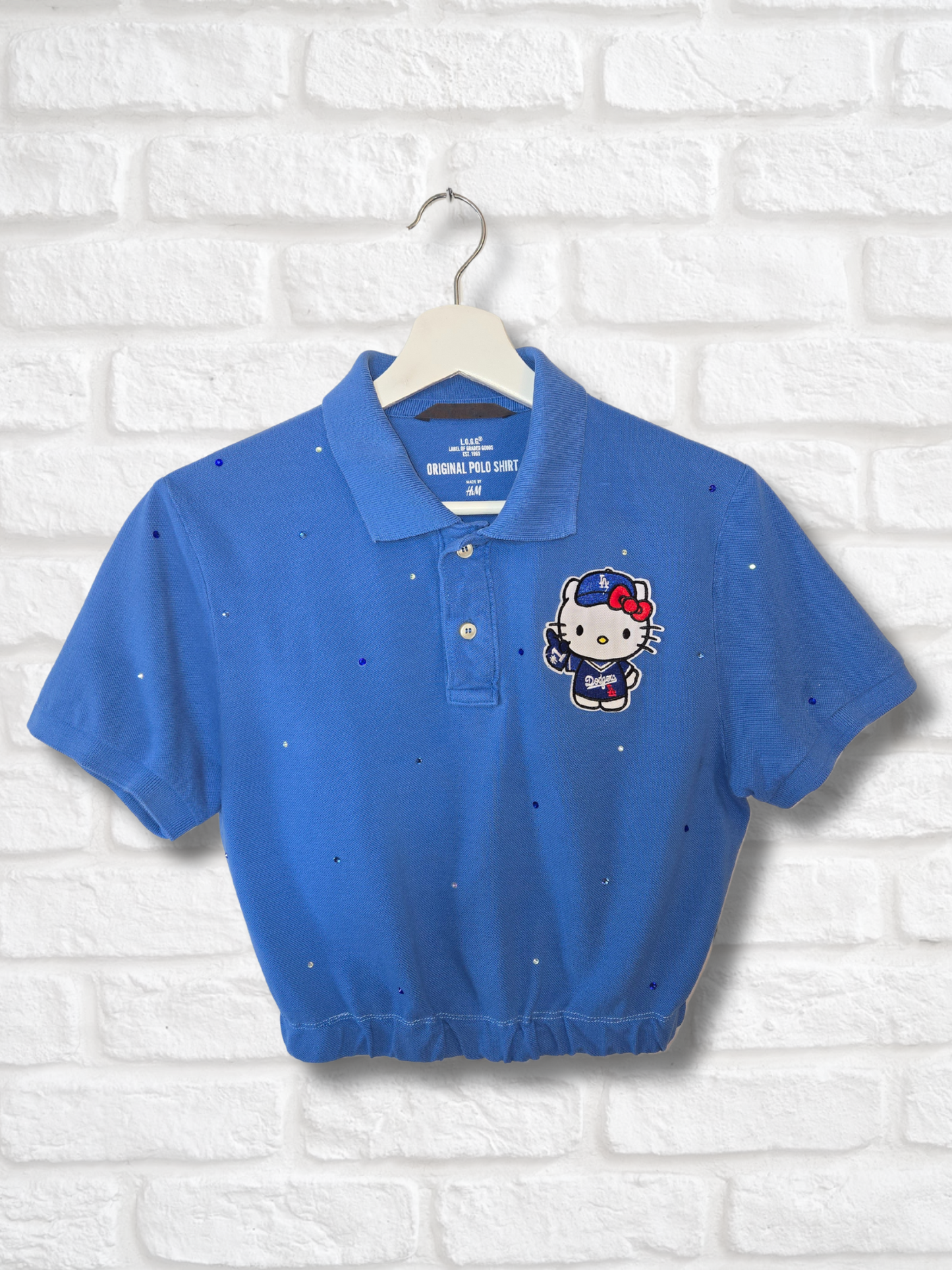 Los Angeles Dodgers Crop HK Polo