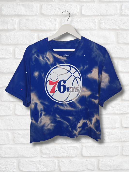 Philadelphia 76ers Crop Tee