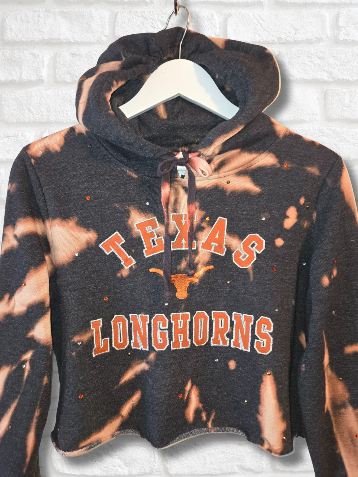 Texas Longhorns Crop Hoodie