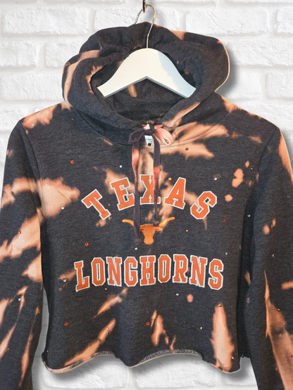 Texas Longhorns Crop Hoodie