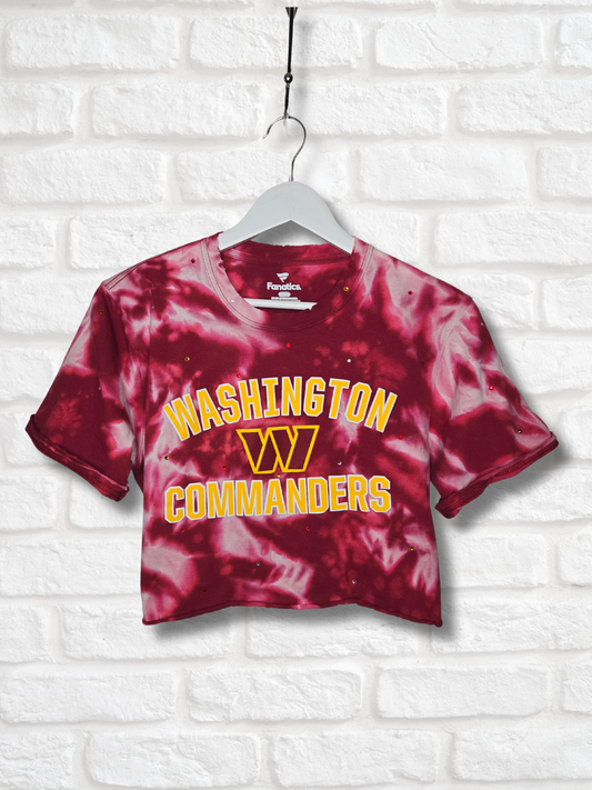 Washington Commanders Crop Tee