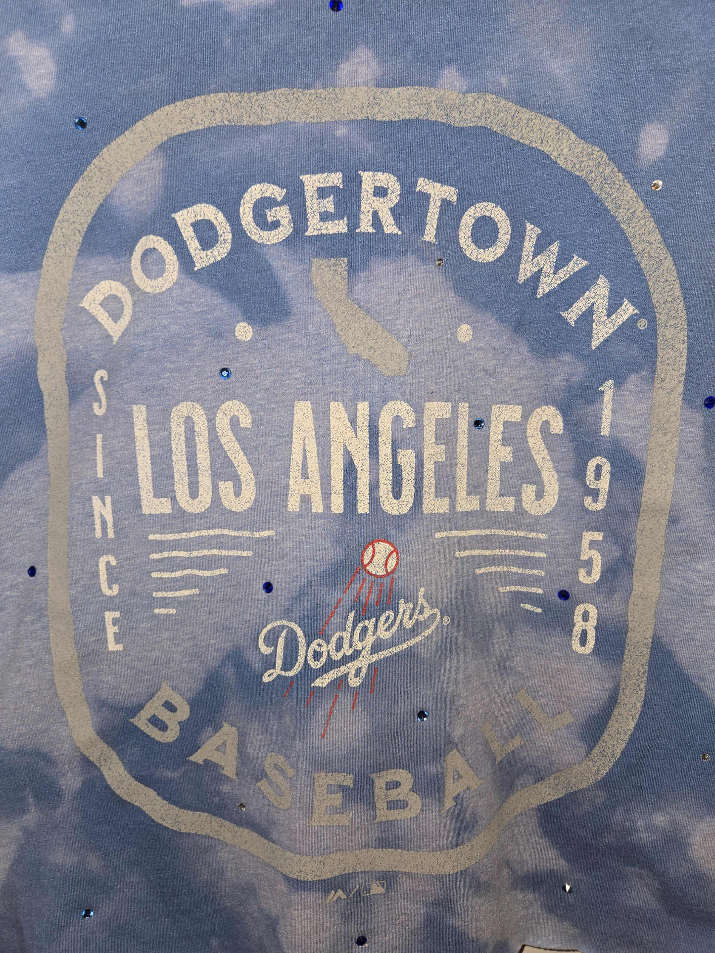 Los Angeles Dodgers Crop Top