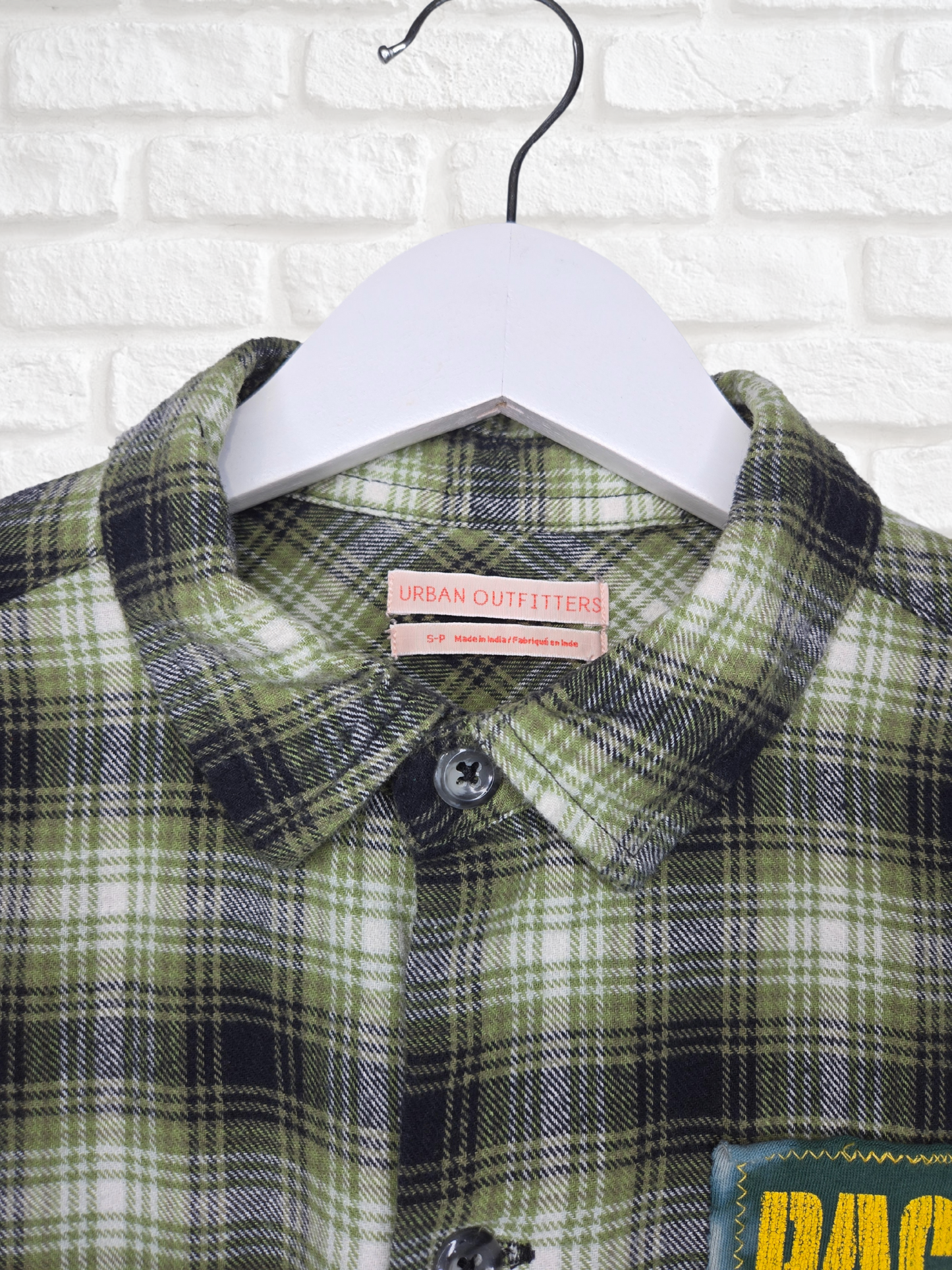 Green Bay Packers Crop Flannel