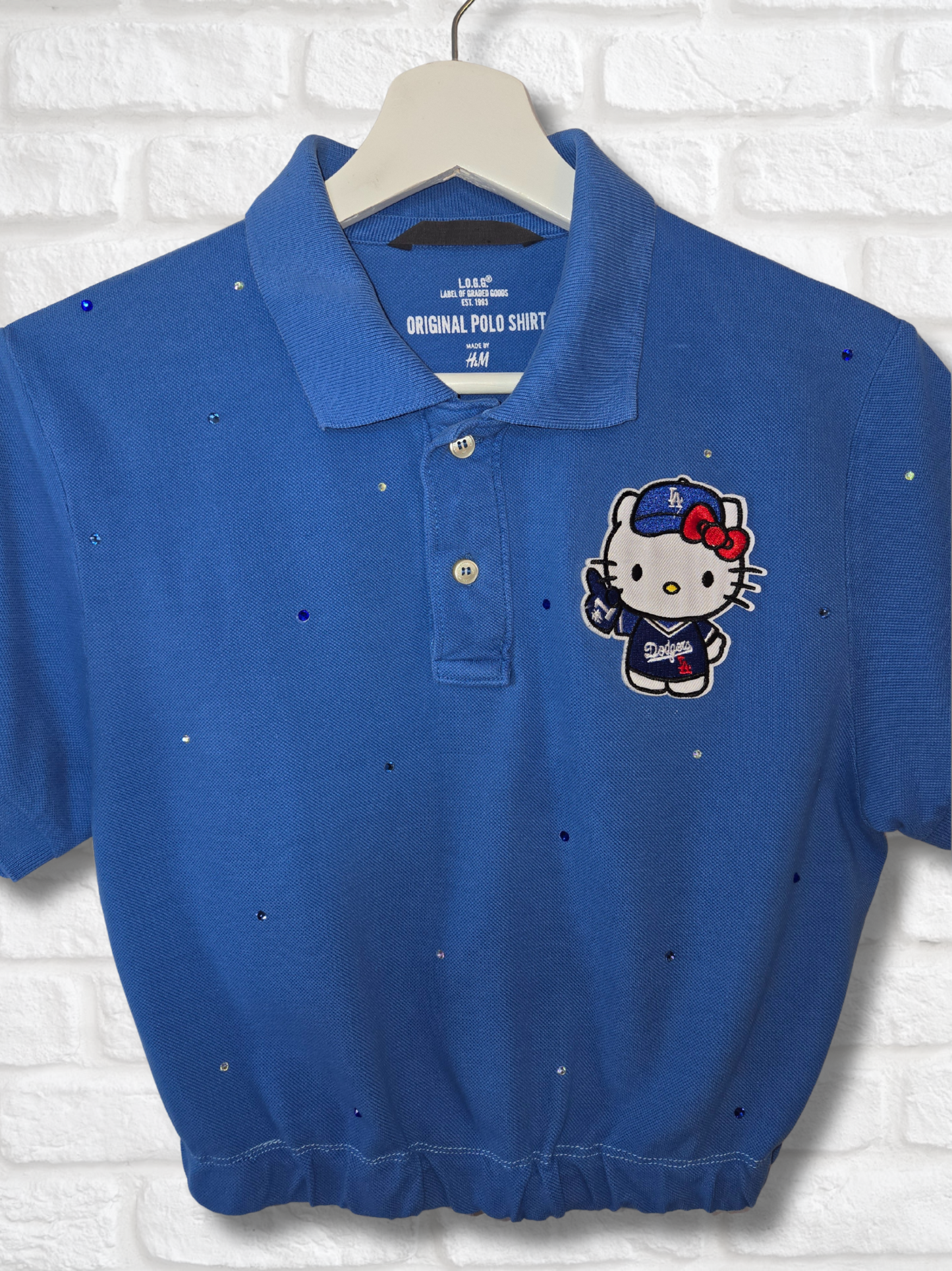 Los Angeles Dodgers Crop HK Polo