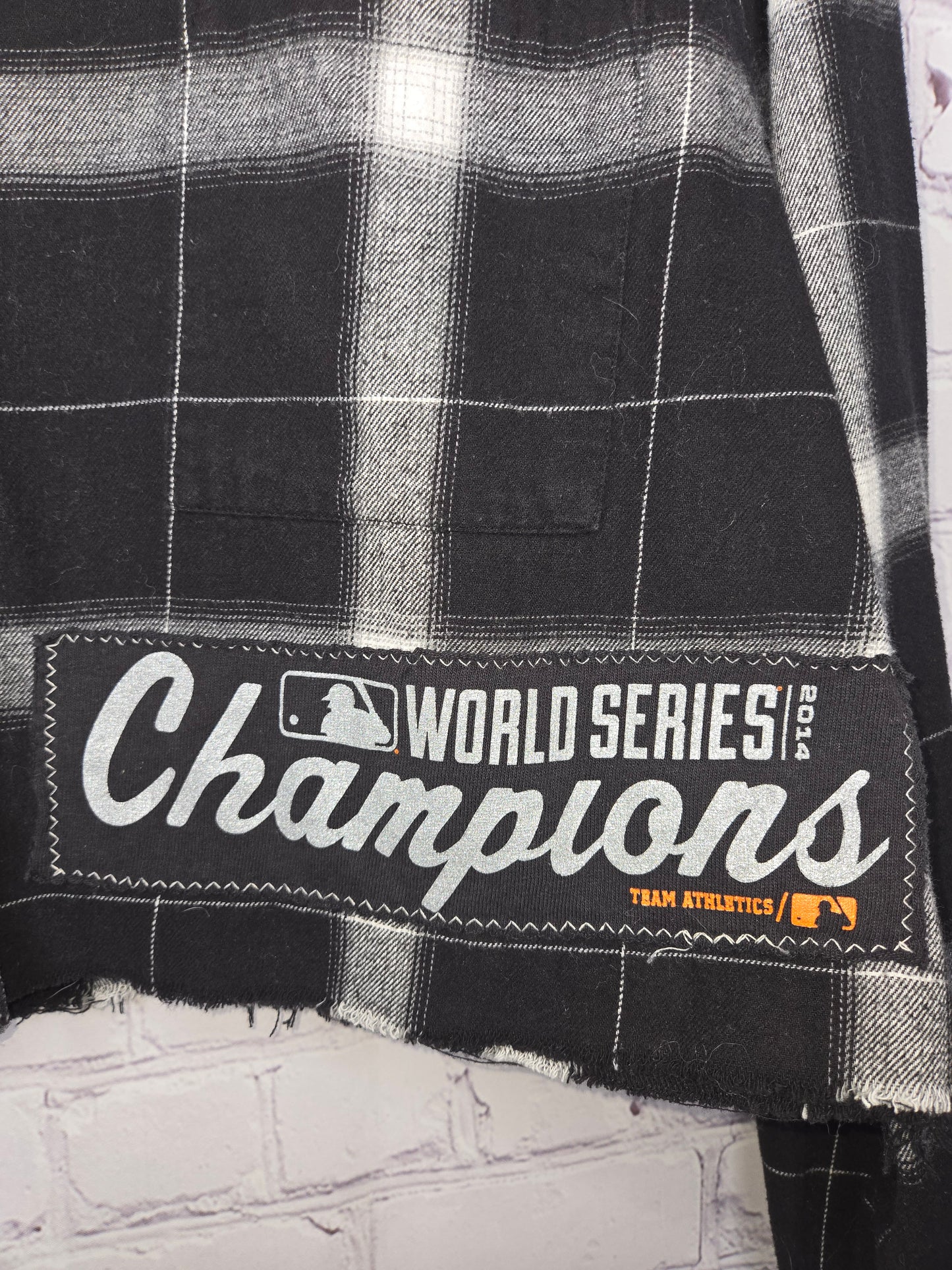 San Francisco Giants Crop Flannel