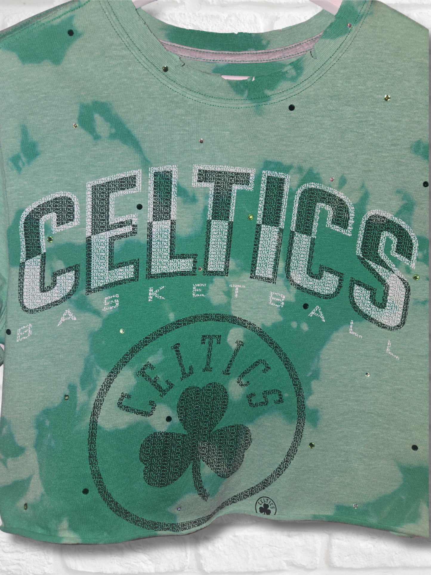Boston Celtics Crop Tee