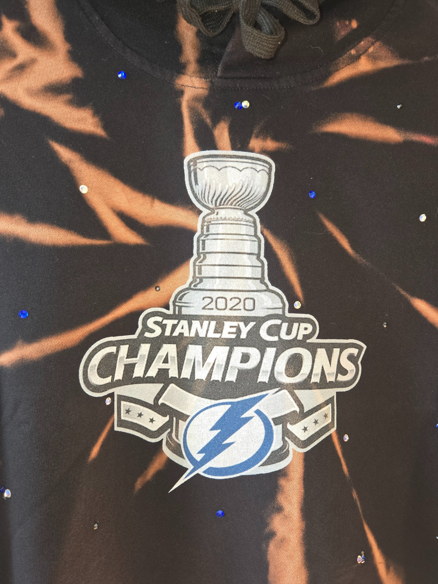 Tampa Bay Lightning Crop Hoodie