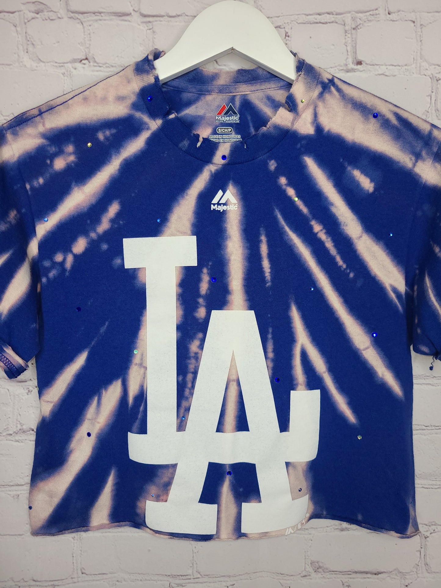 Los Angeles Dodgers Crop Tee