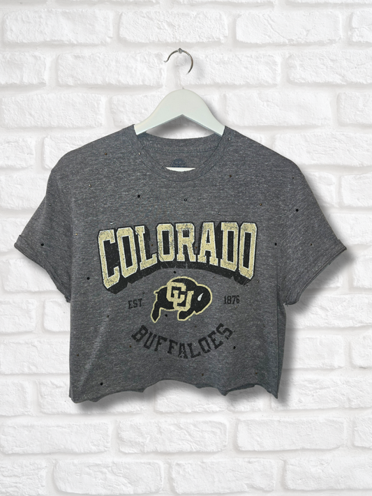 Colorado Buffaloes Crop Top