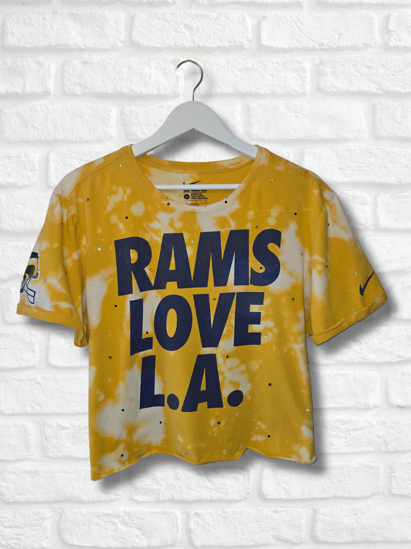 Los Angeles Rams Crop Tee