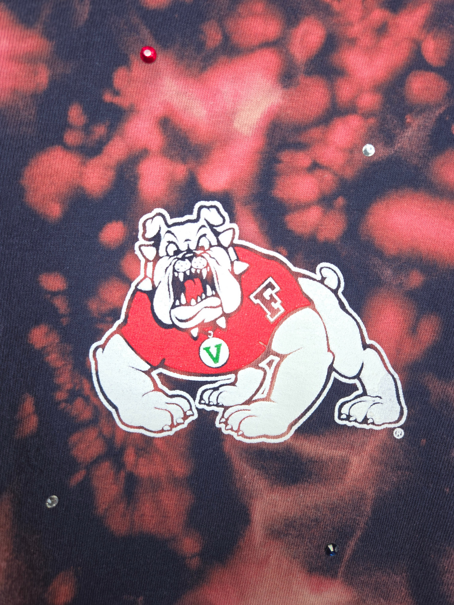 Fresno State Bulldogs Crop Tee