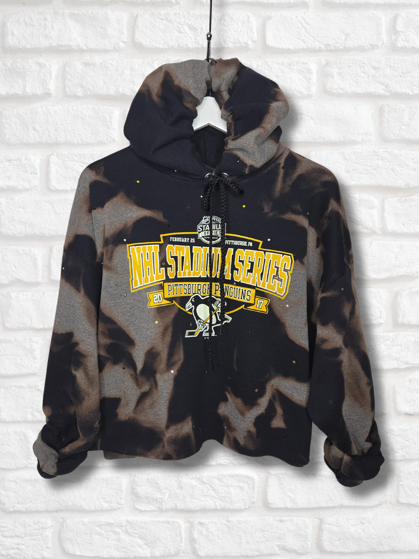 Pittsburgh Penguins Crop Hoodie