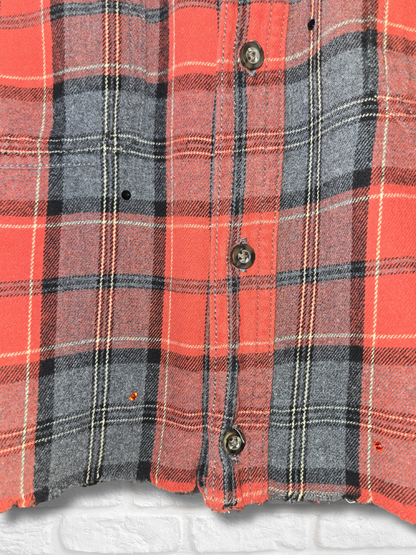 Cincinnati Bengals Crop Flannel