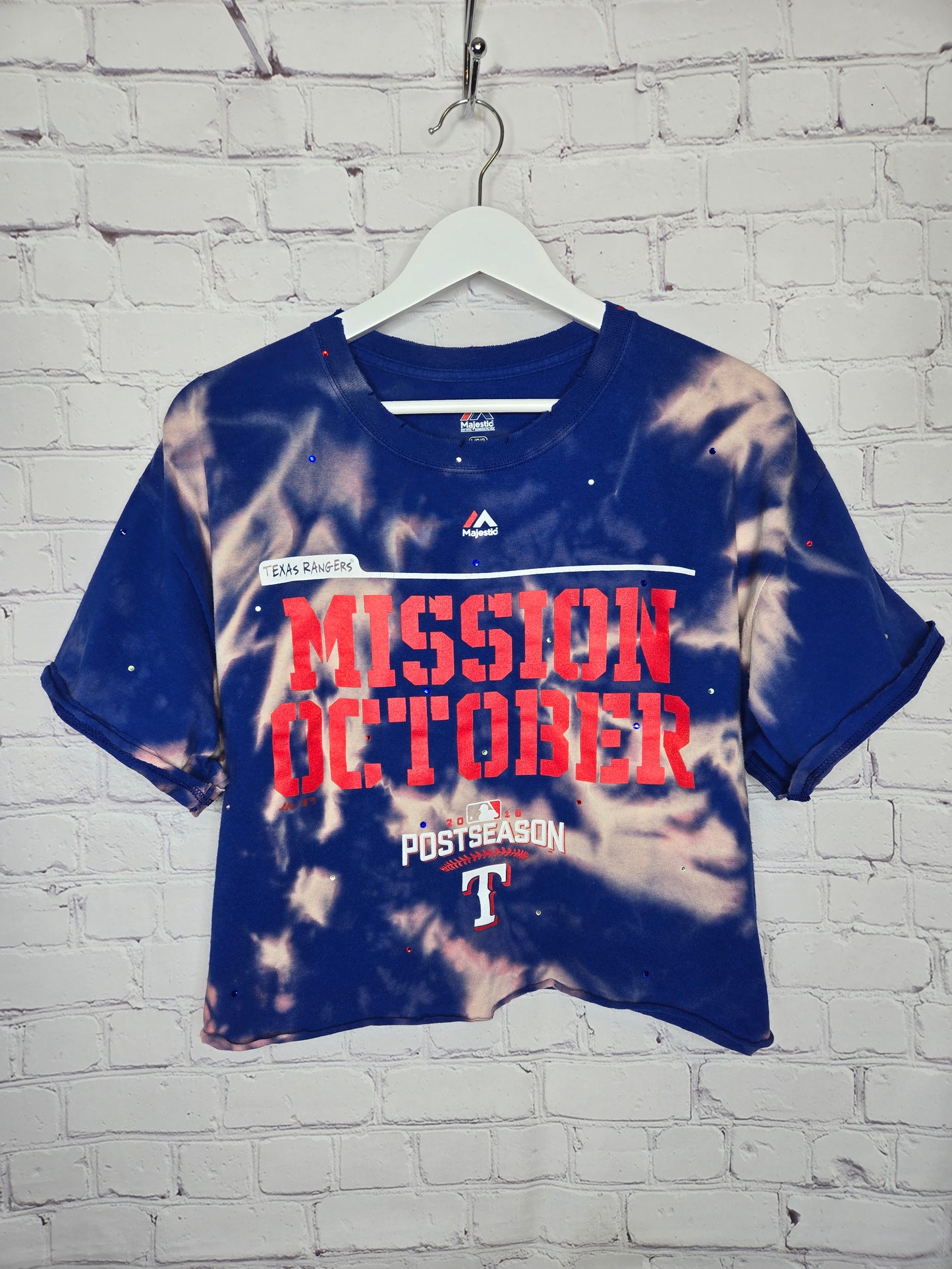 Texas Rangers Crop Tee