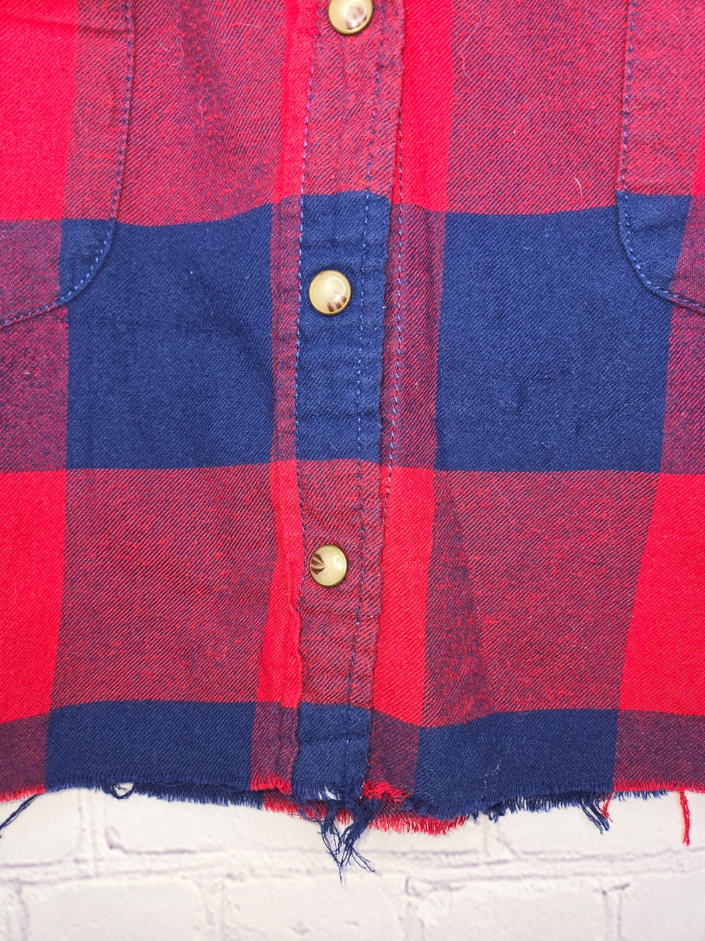 Atlanta Braves Crop Flannel