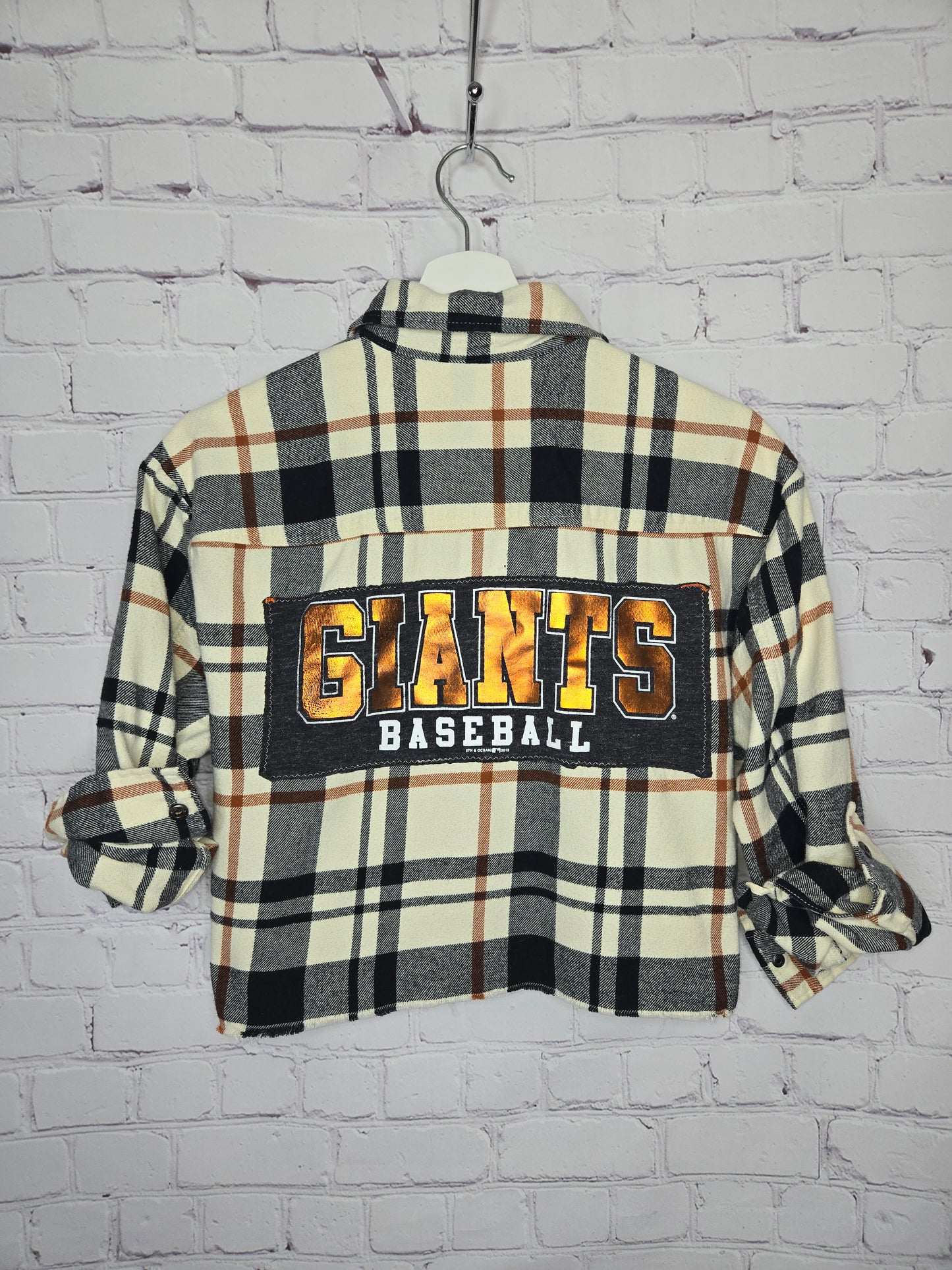 San Francisco Giants Crop Flannel