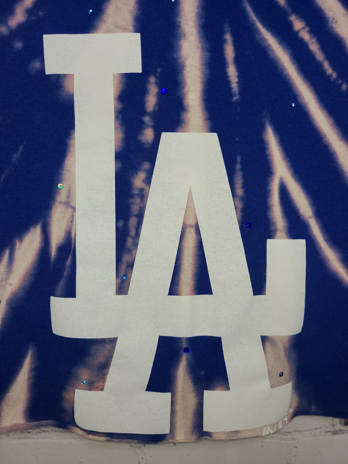 Los Angeles Dodgers Crop Tee