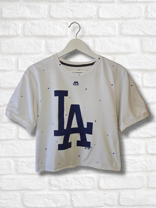 Los Angeles Dodgers Crop Top
