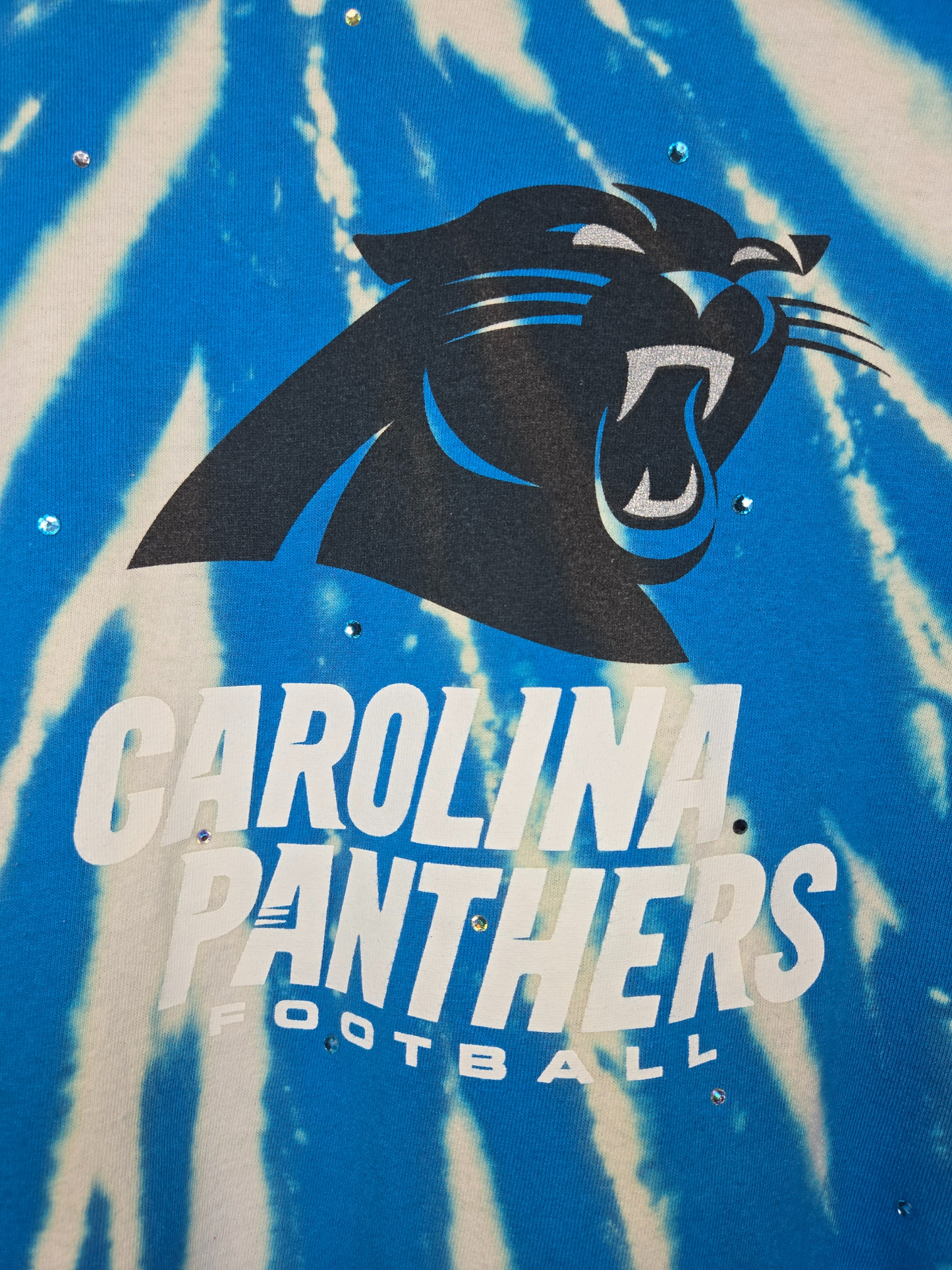 Carolina Panthers Crop Tee