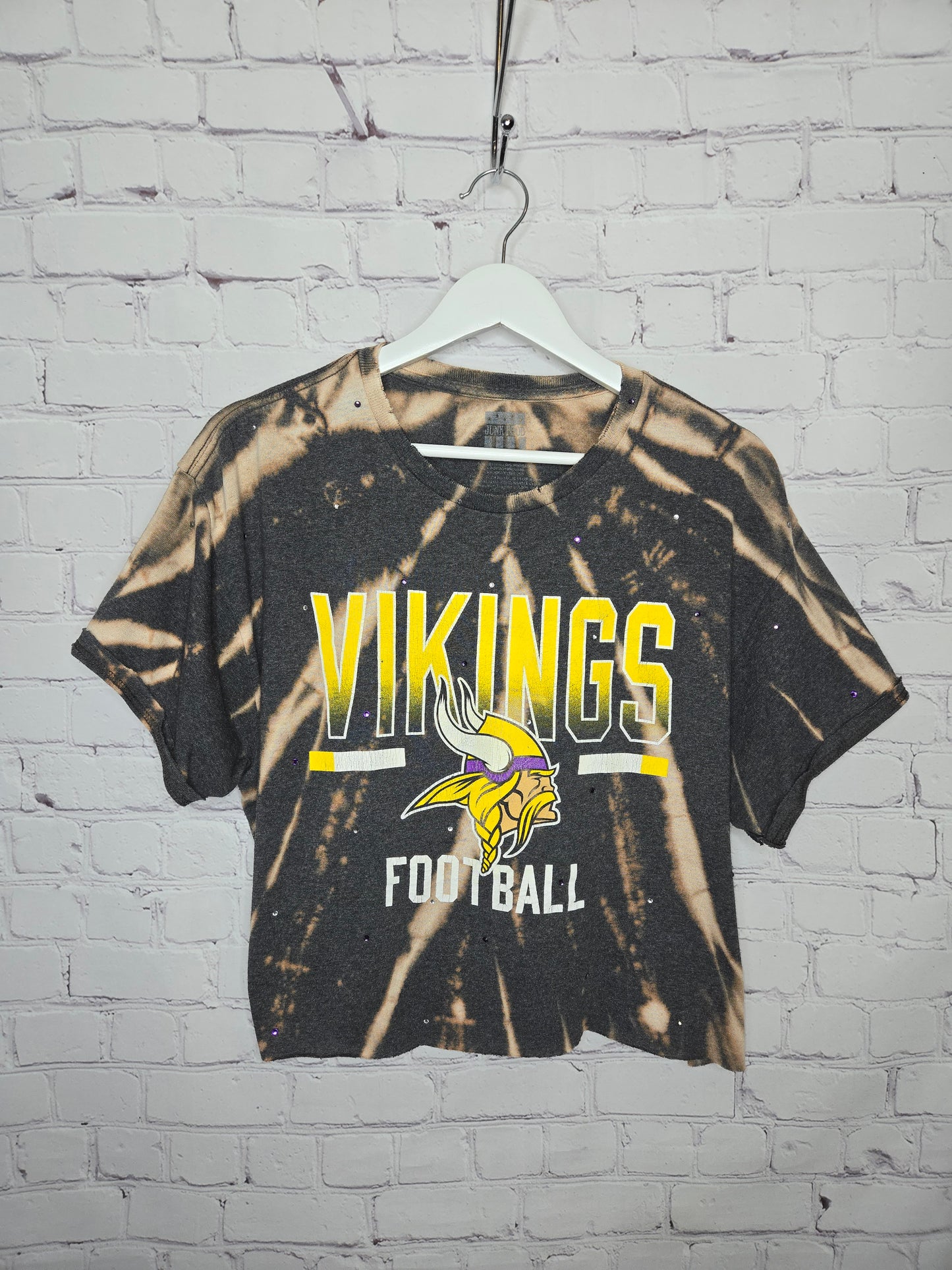 Minnesota Vikings Crop Tee