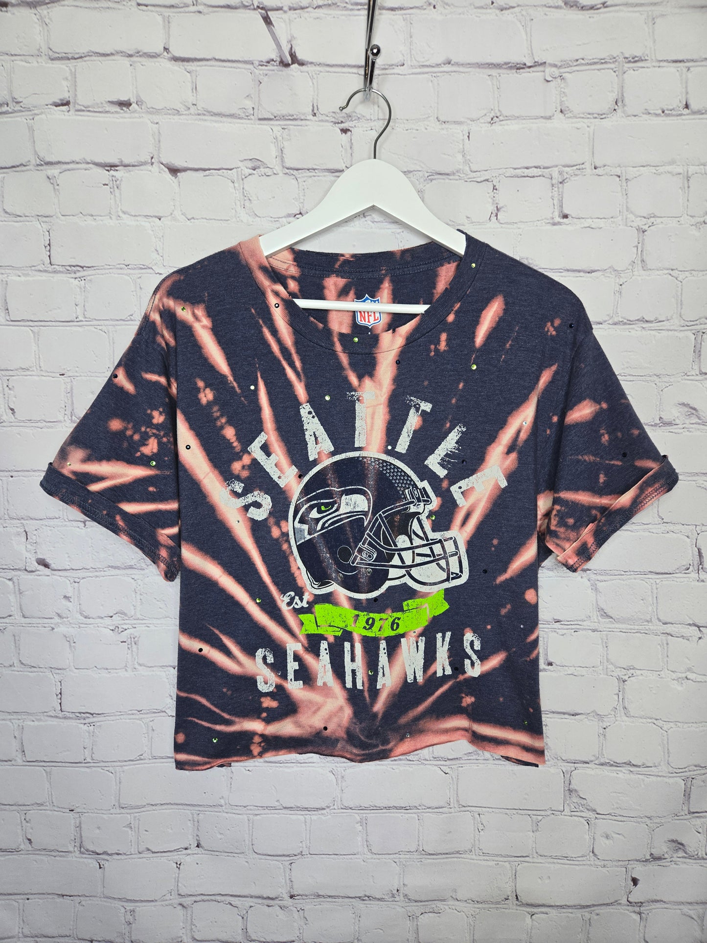 Seattle Seahawks Crop Tee