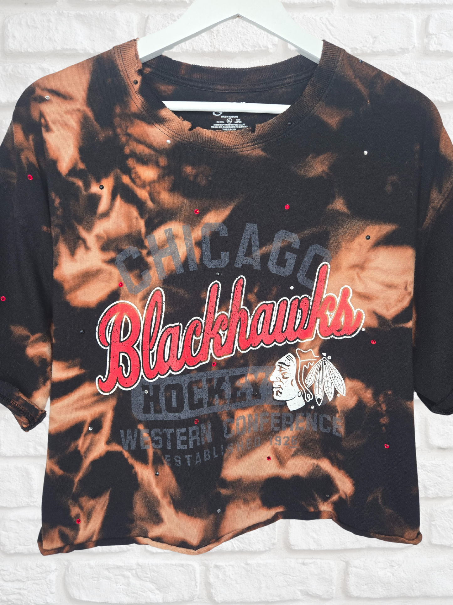 Chicago Blackhawks Crop Tee