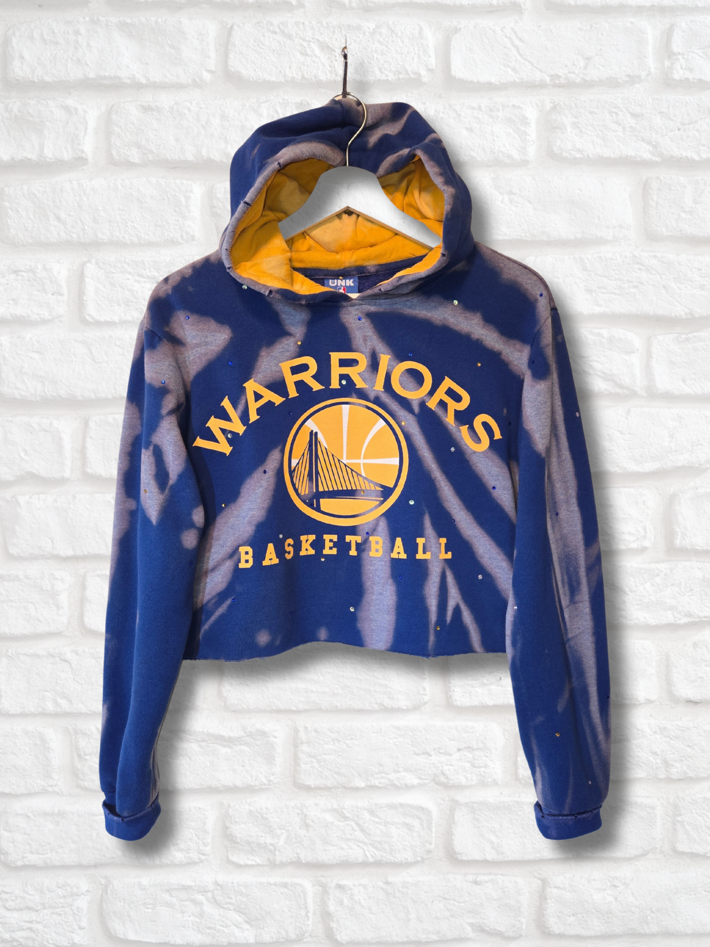 Golden State Warriors Crop Hoodie