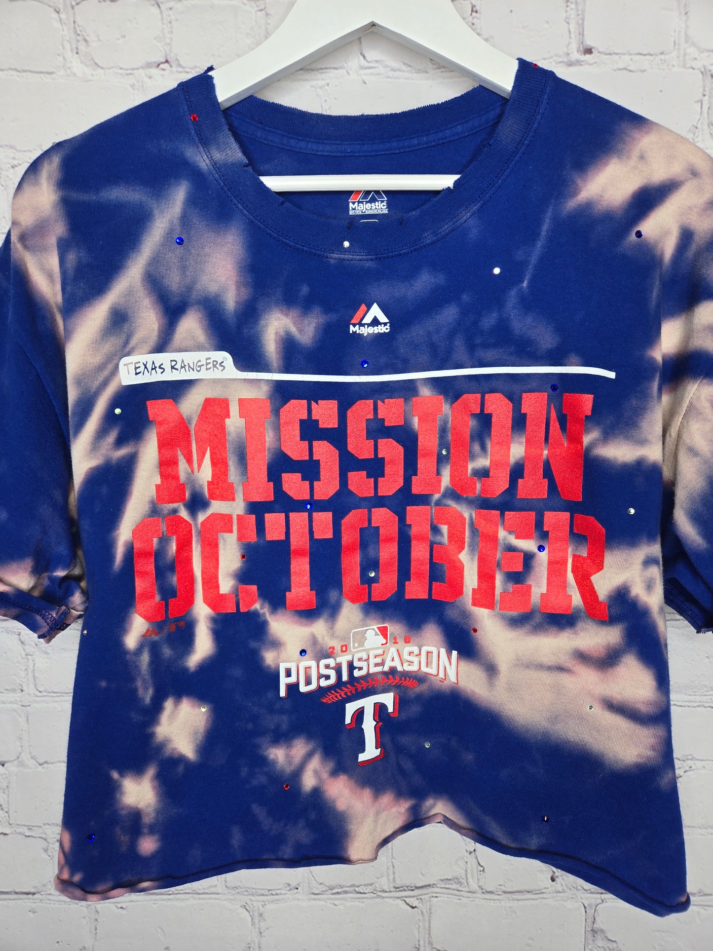 Texas Rangers Crop Tee