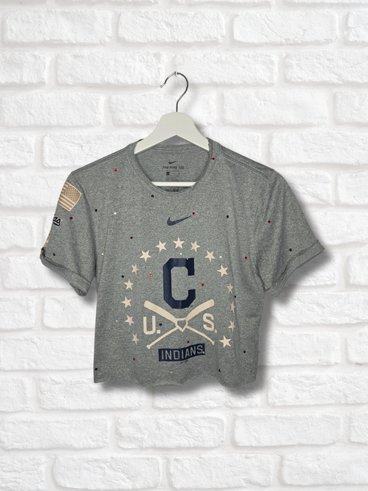 Cleveland Guardians Crop Tee