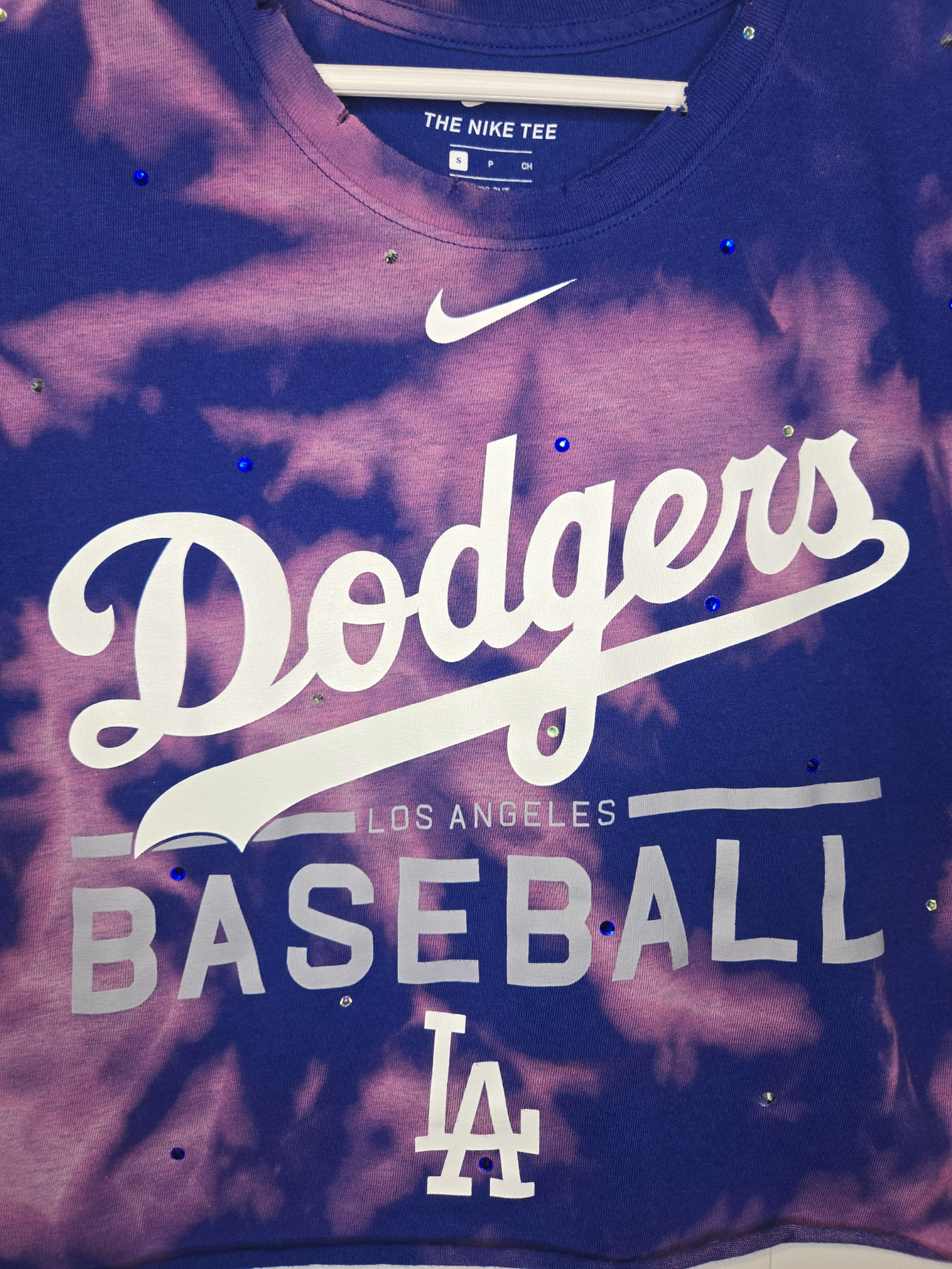 Los Angeles Dodgers Crop Tee