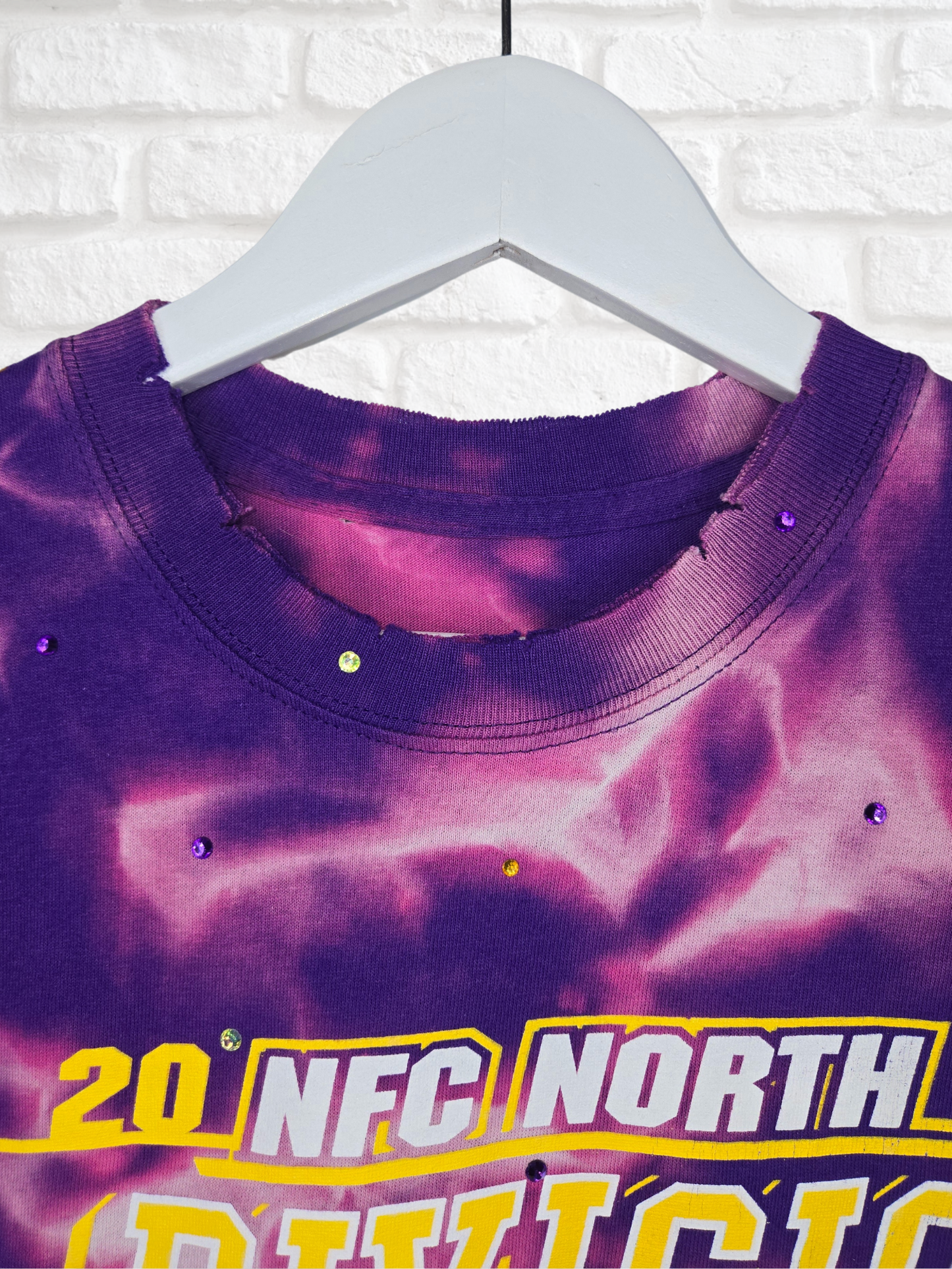 Minnesota Vikings Crop Tee