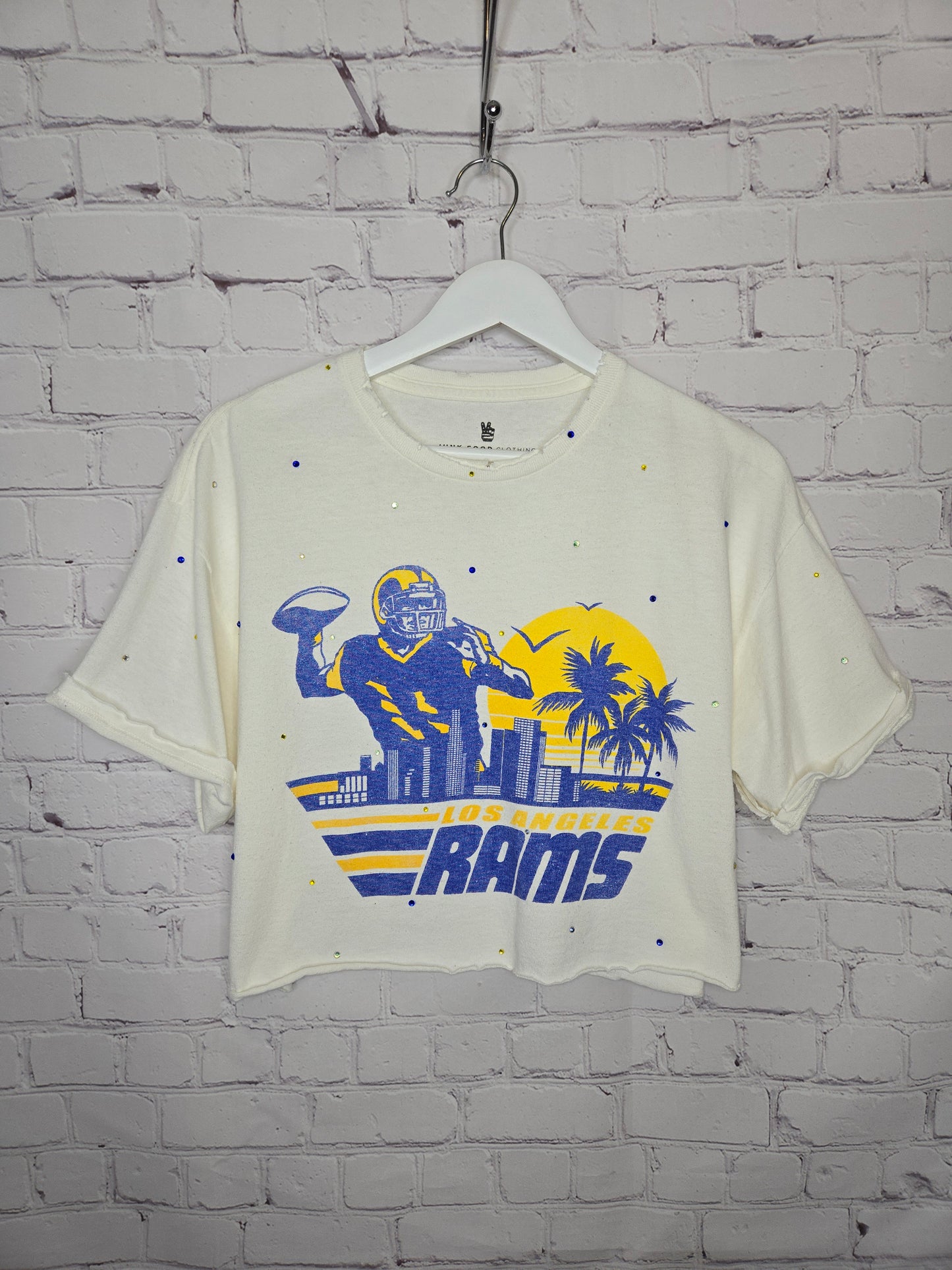 Los Angeles Rams Crop Tee