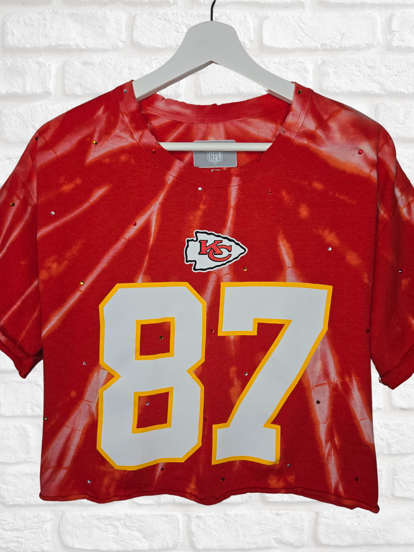 Kansas City Chiefs Crop Tee