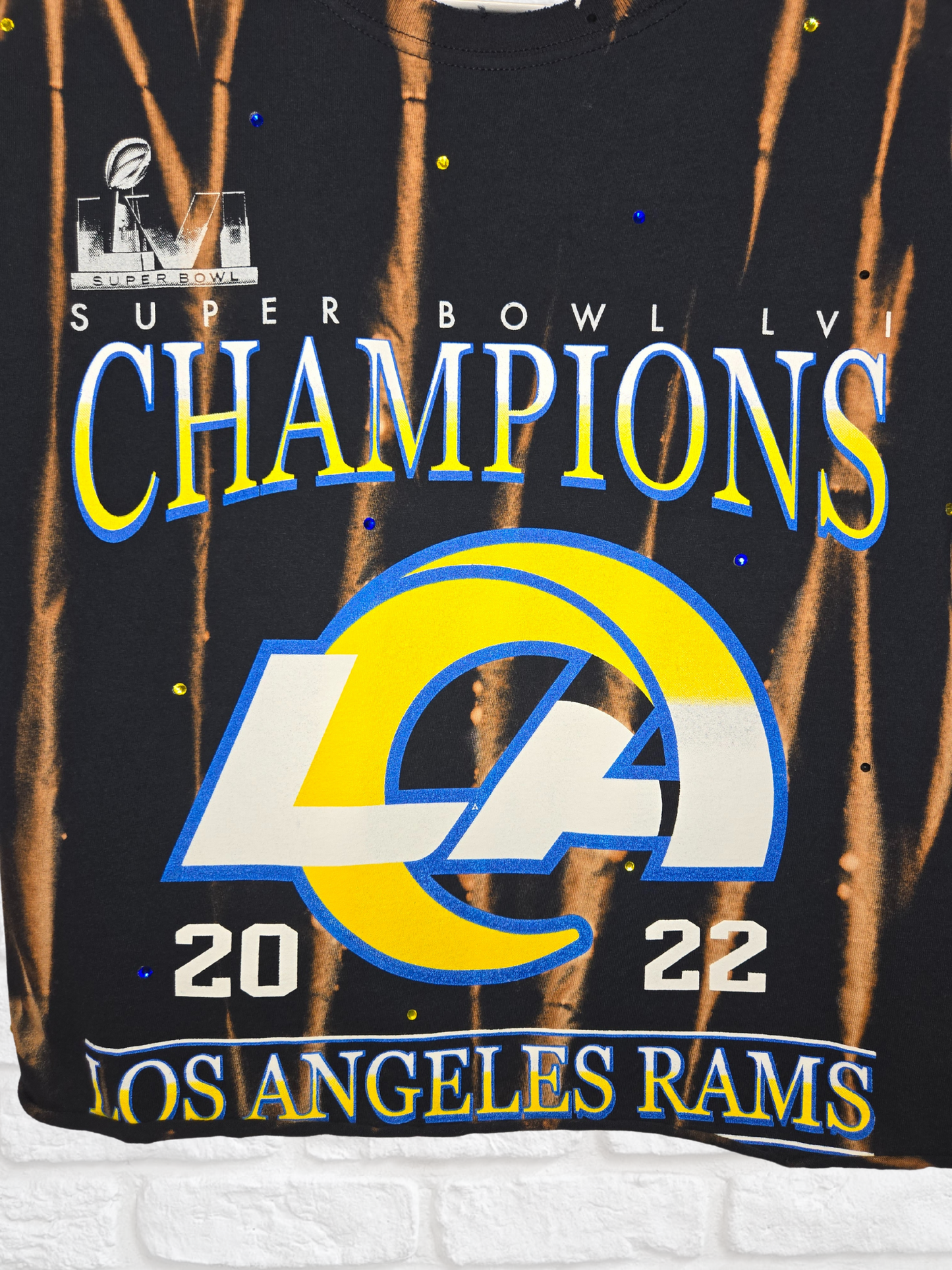 Los Angeles Rams Crop Tee